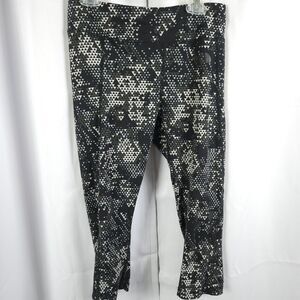 The North Face Womens Small Black Diamond Flashdry Athleisure Capri Leggings